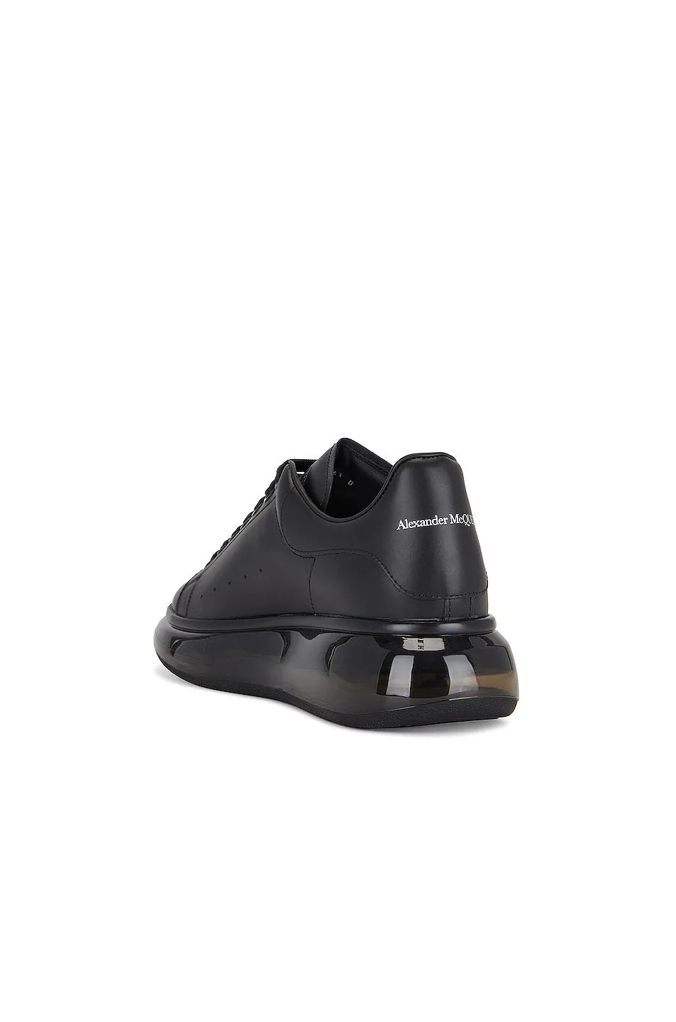 Alexander Mcqueen Leather sneakers, black