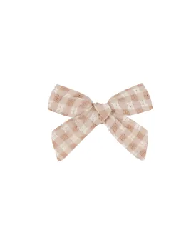 Bow | Pink Gingham