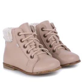 Emel Stone Taupe Sock Baby Bootie