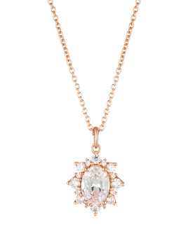 Georgini Iconic Bridal Eloise Pendant - Rose Gold