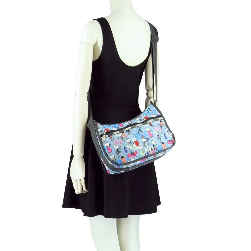 LeSportsac Printed Hiking Day Hobo Crossbody Bag