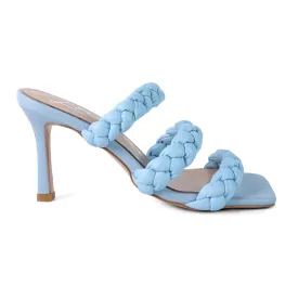 London Rag High Bae London Rag Women's Woven Sandals, Blue