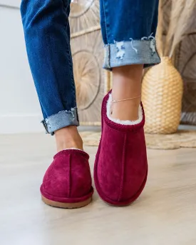 NEW! Very G Cheers Slippers - Maroon