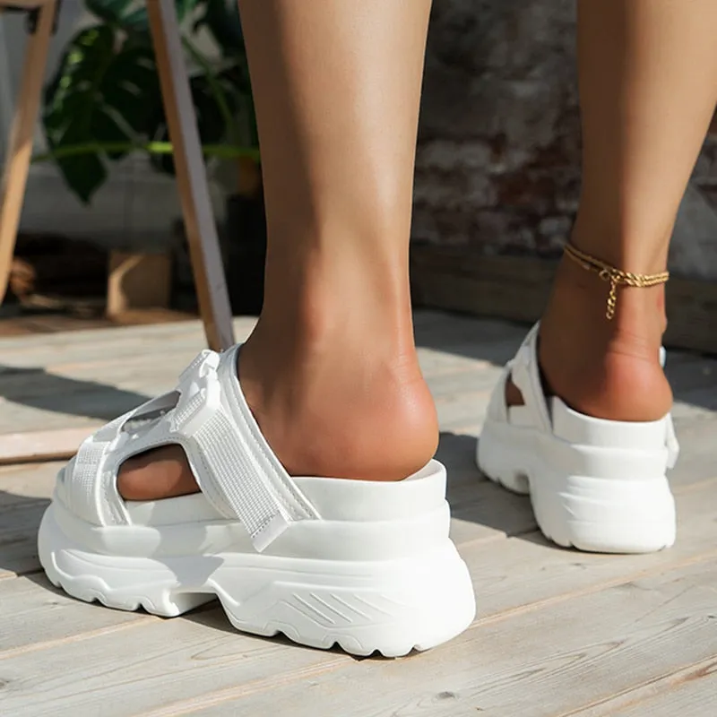 Veltura Platform Slippers